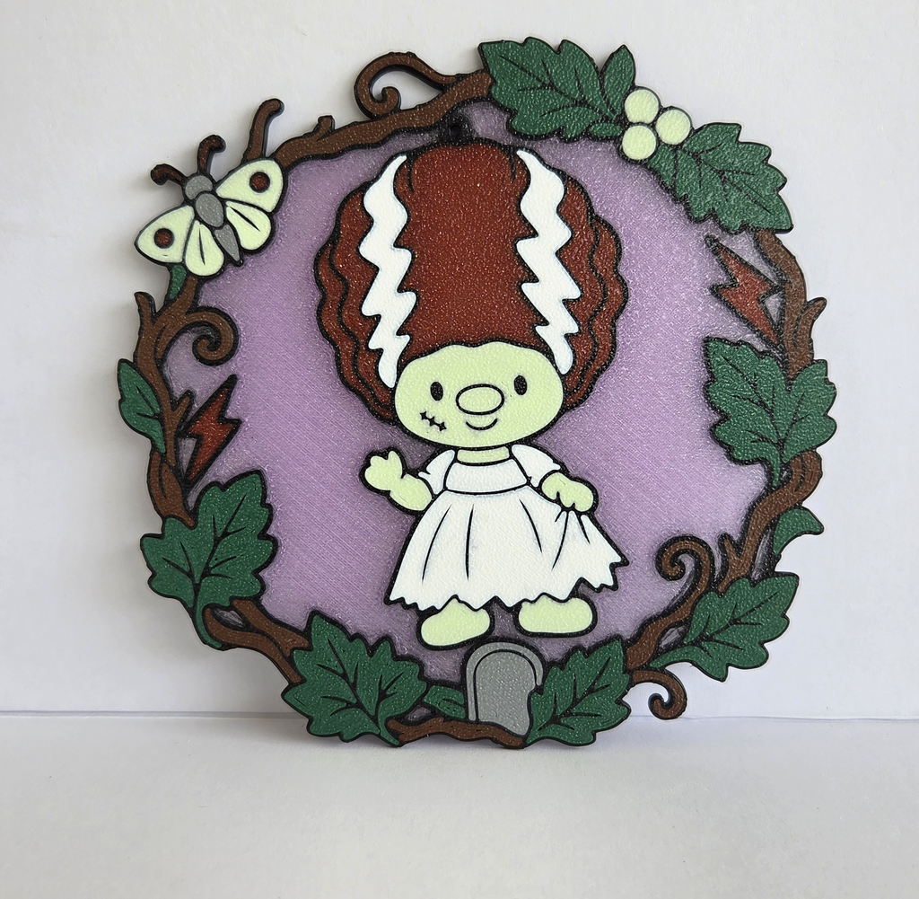 Brónagh the Bride Halloween Wreath