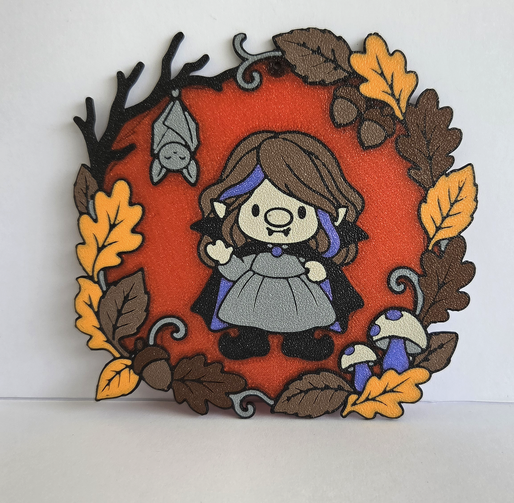 Carmilla the Countess Halloween Wreath